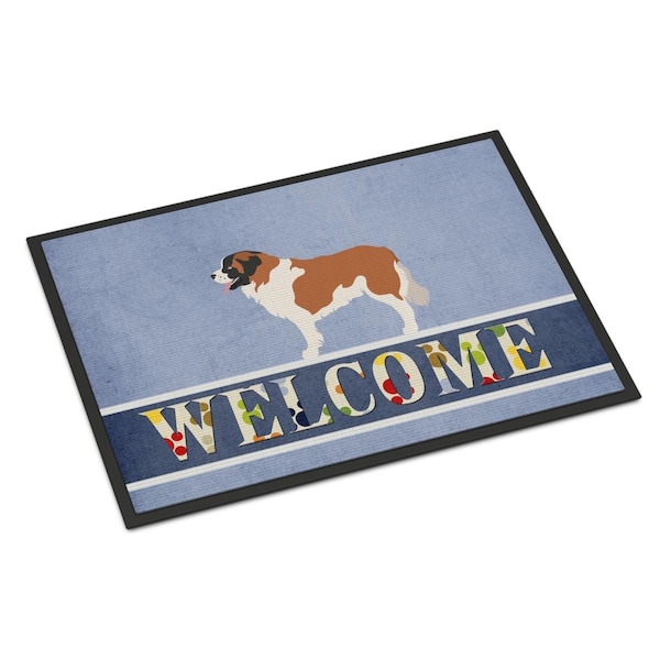 Carolines Treasures Moscow Watchdog Indoor or Outdoor Mat - 24 x 36 in. BB8341JMAT - main